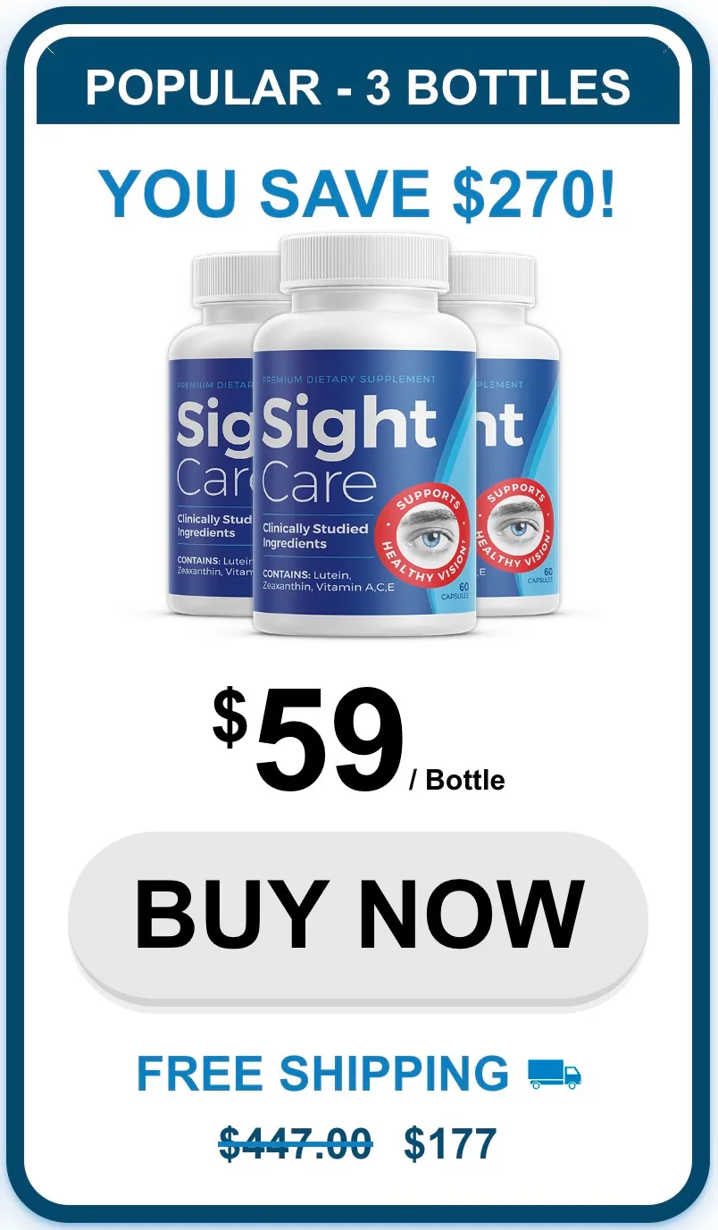 Sight Care 3 bottles